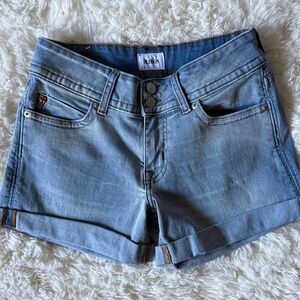 Hudson Jeans Women's Denim Blue Shorts